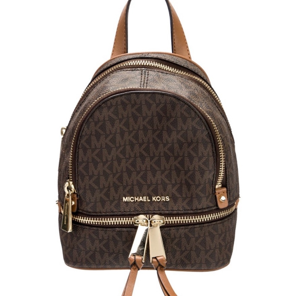 Michael Kors Brown Backpack